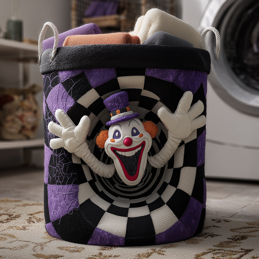 Eerie Smile Quilted Laundry Basket Best Hampers Best Christmas Gifts For Mom
