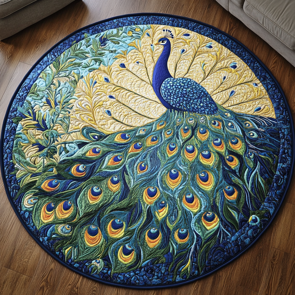 Elegant Strut Quilted Round Mat Round Floor Rugs For Sale Top 10 Father's Day Gifts