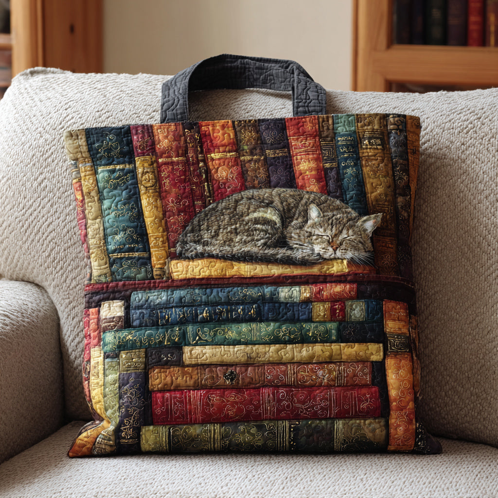 Enchanted Book Quilted Tote Bag Tote Bags For Women Gifts For Book Lovers Friends