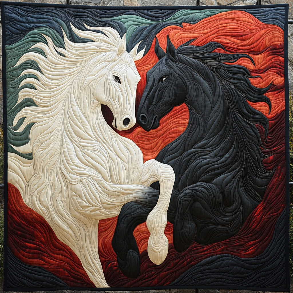 Equine Elegance Quilted Blanket Bed Decor Ideas Something Special For Fathers Day