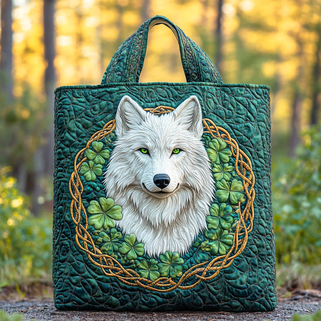 Eternal Wolf Bond Quilted Tote Bag Tote Bags For Women Useful Mother's Day Gifts