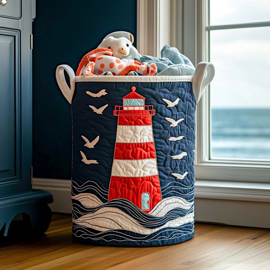 Evening Lightwatch Quilted Laundry Basket Unique Hampers Interesting Housewarming Gifts