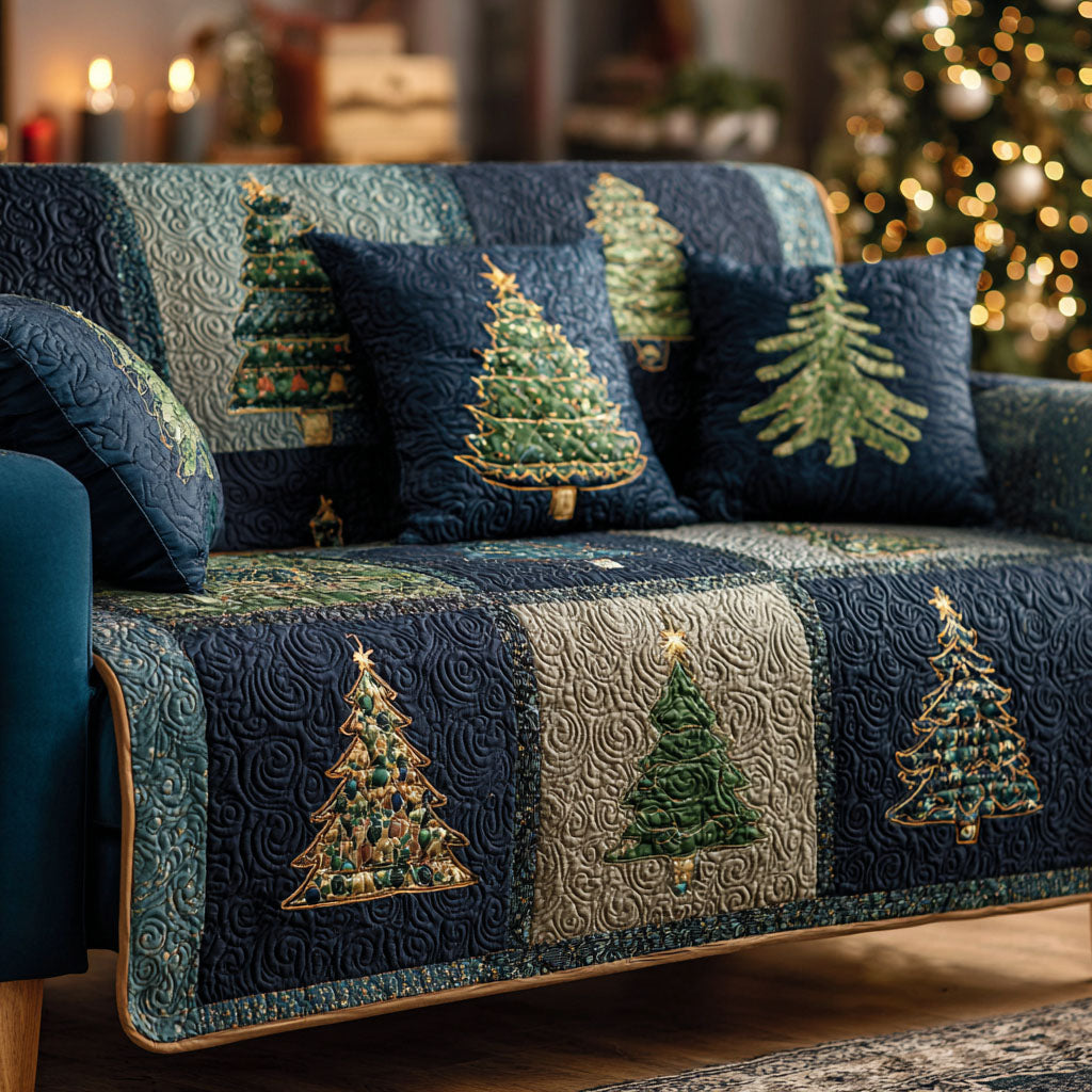 Evergreen Harmony Quilted Sofa Cover Best Couch Covers Best Friend Gifts
