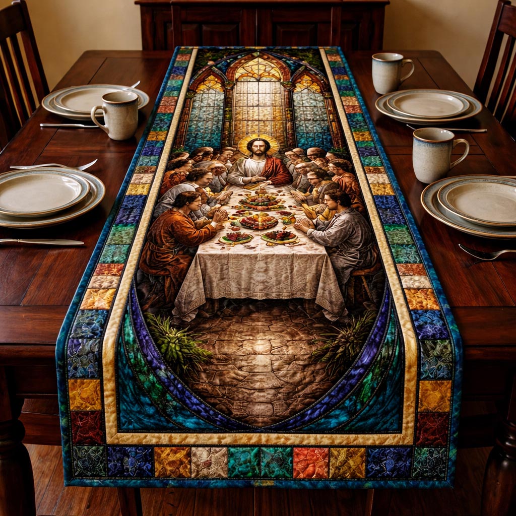 Exodus Celebration Quilted Table Runner Table Runners Long Family Presents