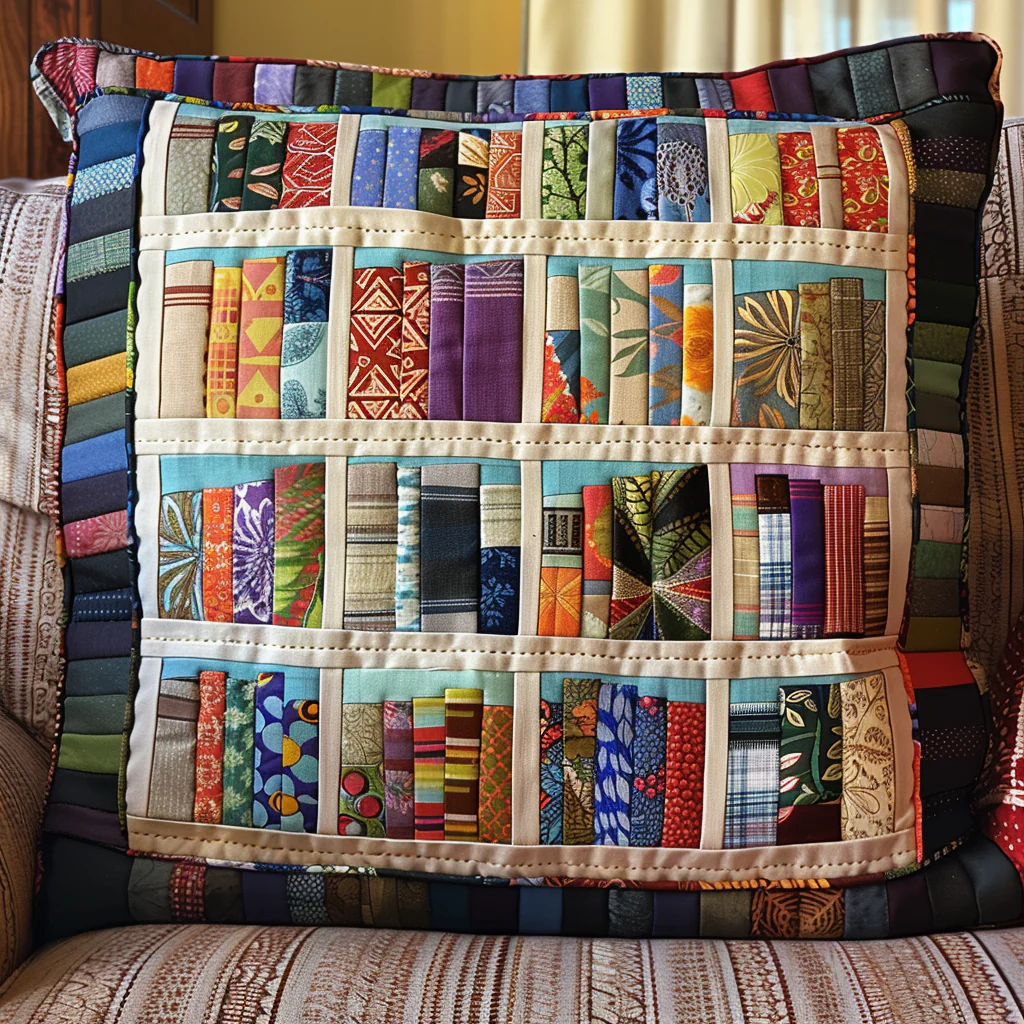 Fable Frame Quilted Pillow Case Square Pillow Cases Best Present For Husband