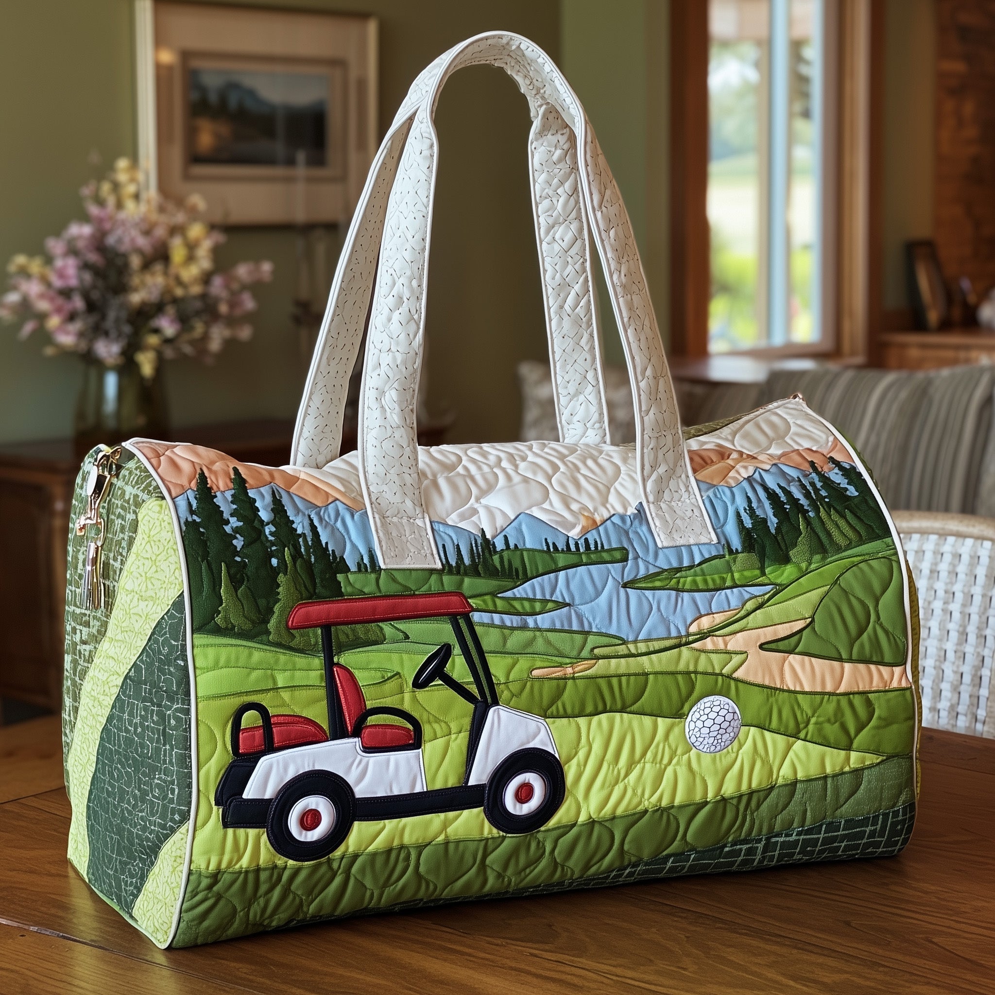 Fairway Classic Quilted Duffle Bag Best Gym Duffle Bag Last Minute Gifts For Mom