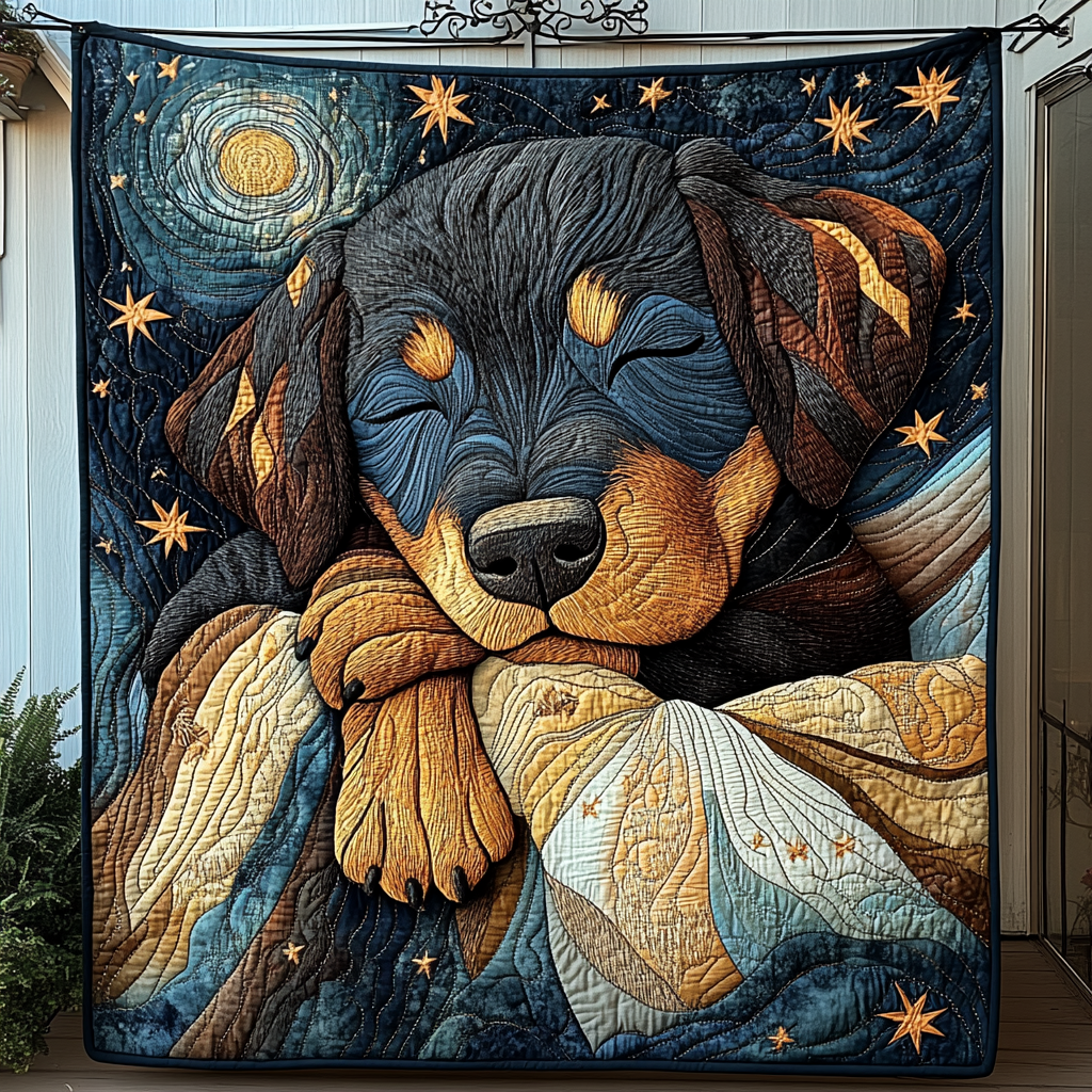 Fearless Defender Quilted Blanket Best Bedding Sets Great Gifts For Pet Lovers