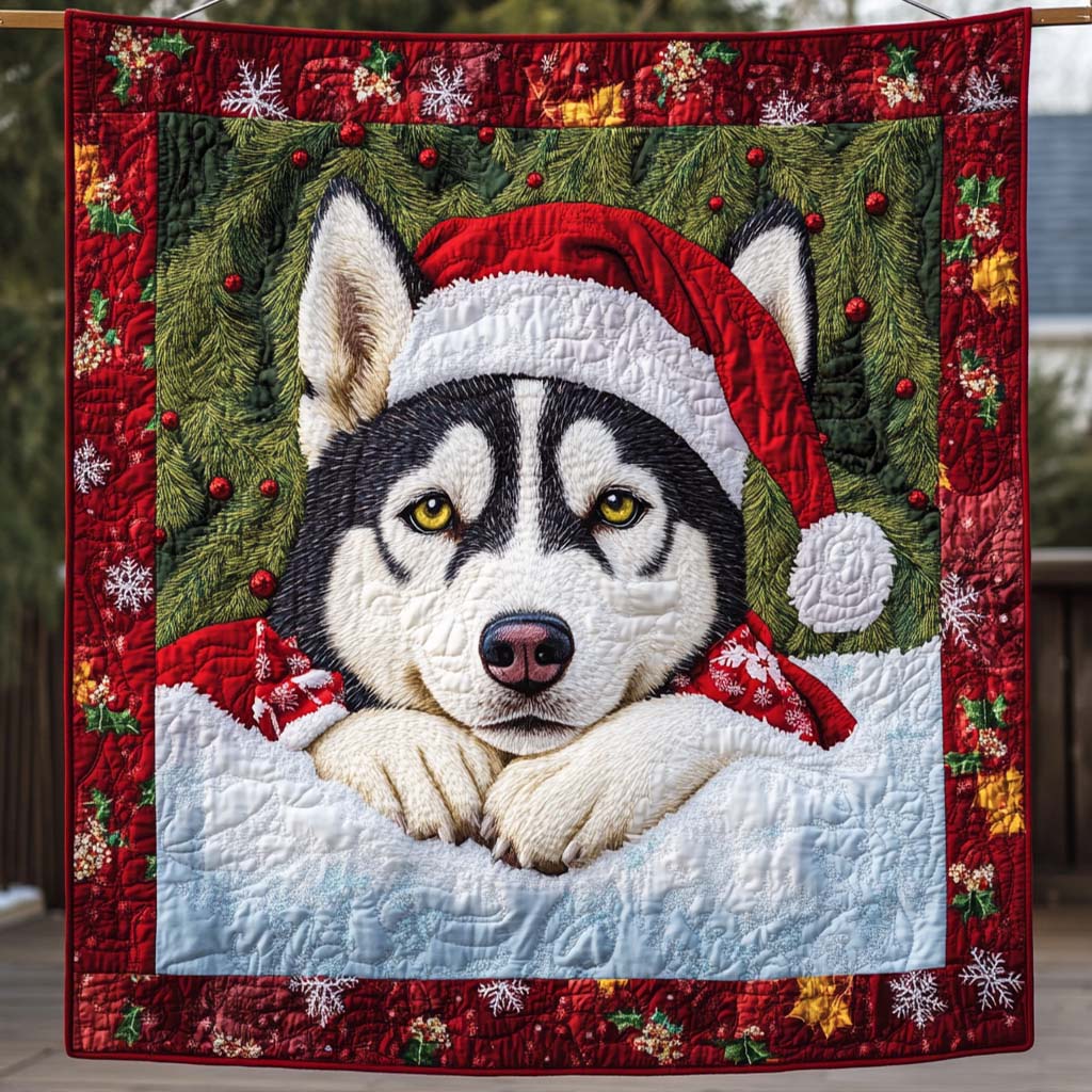 Festive Gaze Quilted Blanket Holiday Season Duvet Cover Set Good Gifts For Christmas