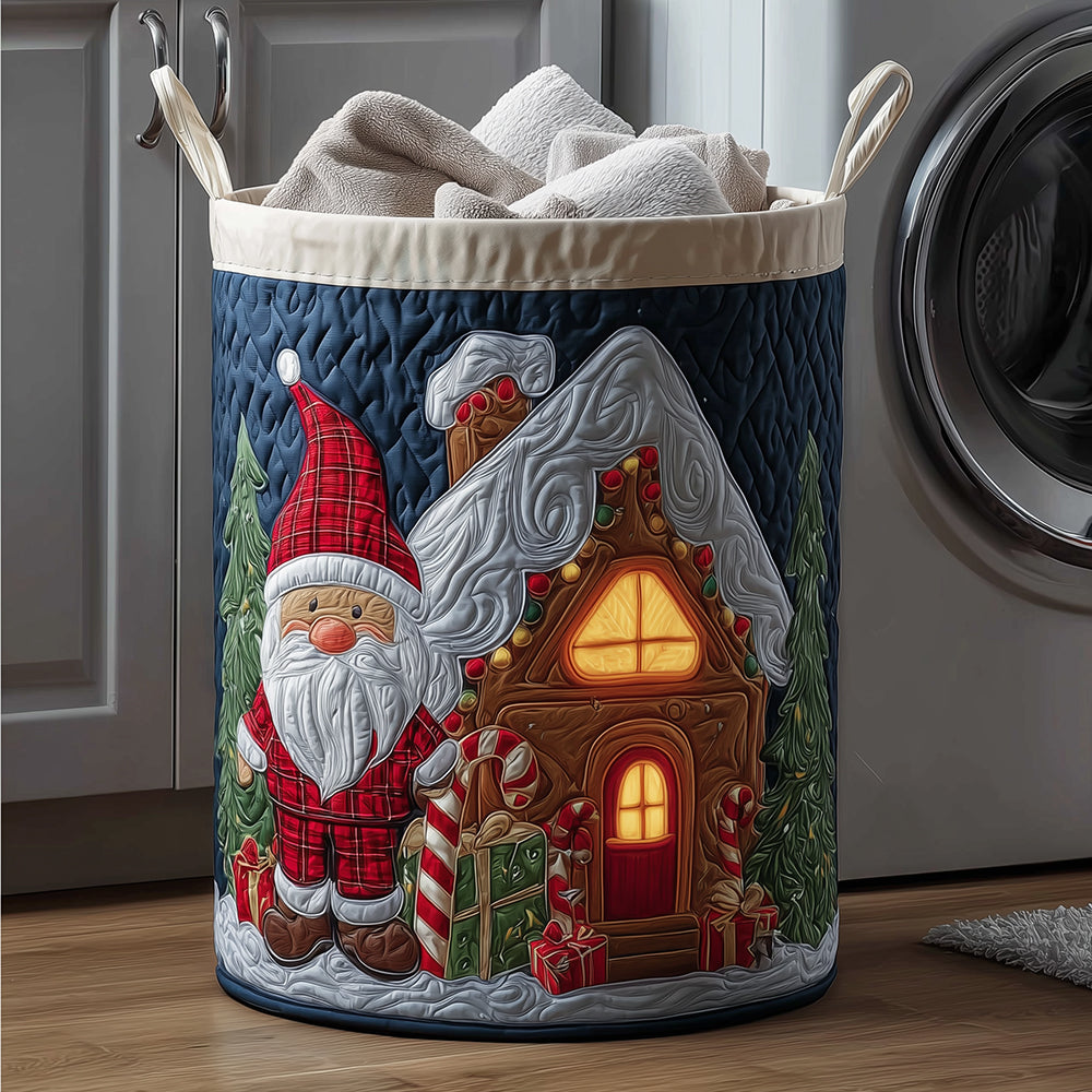 Festive Ginger Quilted Laundry Basket Best Clothes Hamper Christmas Giving Ideas For Families