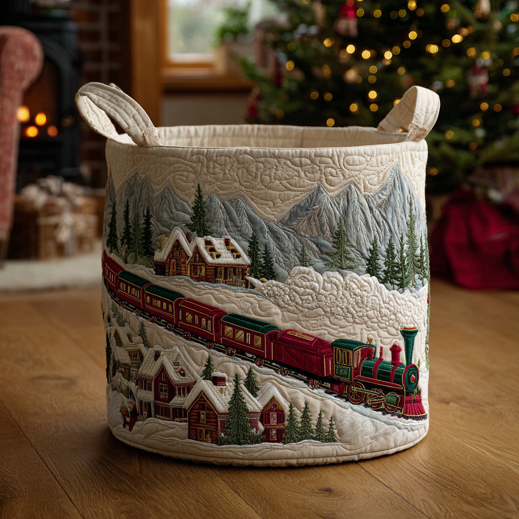Festive Steamline Quilted Laundry Basket Laundry Decor Ideas Xmas Presents For Grandma