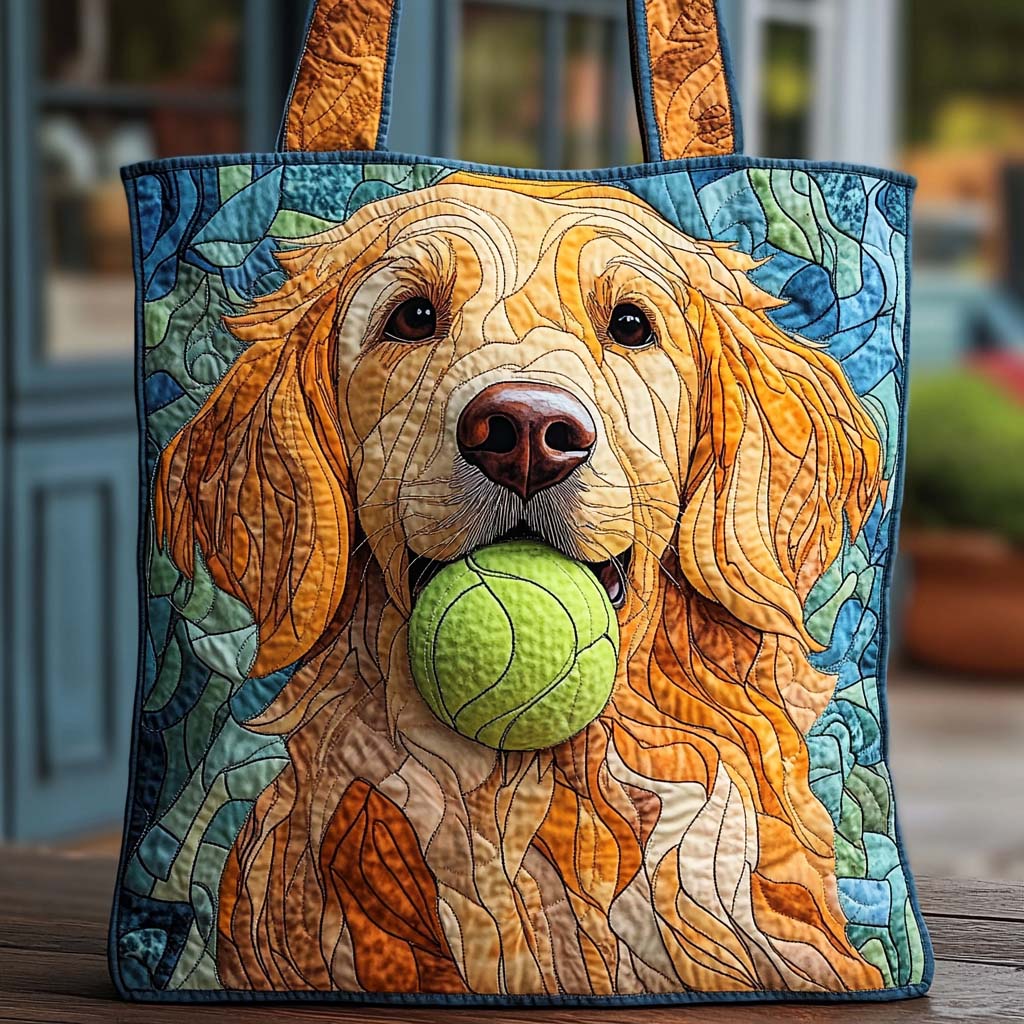 Fetch Lover Tote Quilted Tote Bag Best Totes Mother's Day Delivery Gifts