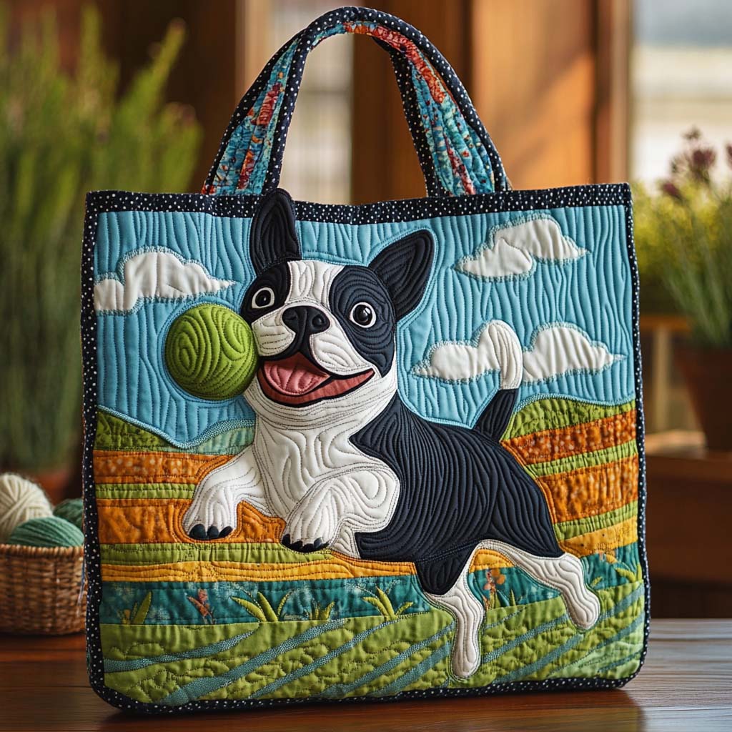 Field Jump Quilted Tote Bag Best Bags For Women Unique Mother's Day Gifts
