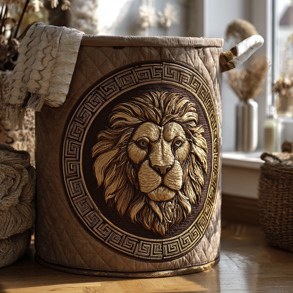 Fierce Crown Quilted Laundry Basket Unique Clothes Hamper Simple Father's Day Gift Ideas