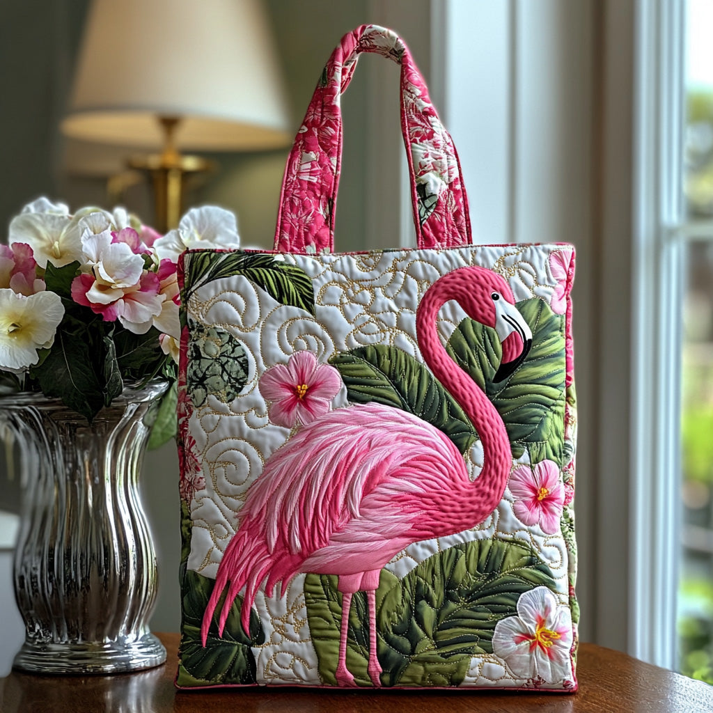 Flaminglow Quilted Tote Bag Best Tote Handbags Creative Gifts For Mom