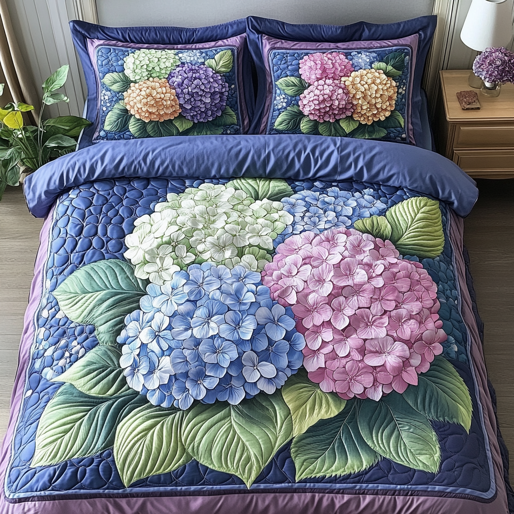 Floral Dream Quilted Bedding Set Unique Bed Sheet Set Retirement Gift Ideas For Men