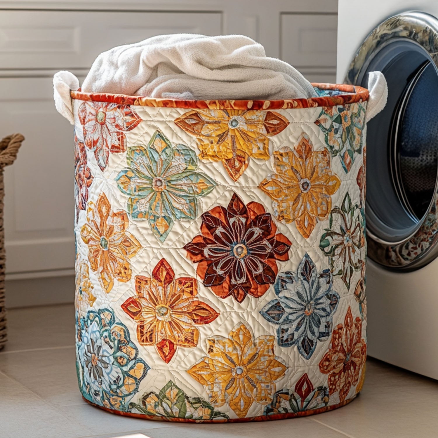 Flow Within Quilted Laundry Basket Unique Laundry Hamper Ideas Gifts For Mother In Laws Birthday