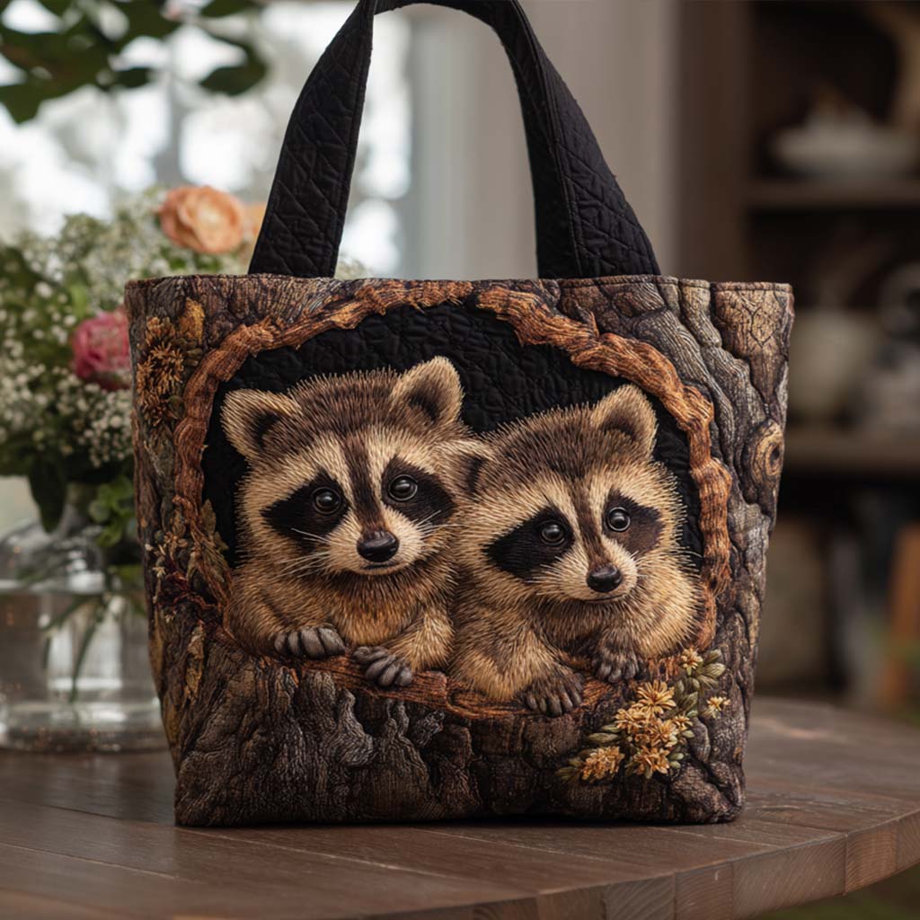 Forest Bandit Quilted Tote Bag Perfect Tote Bag Awesome Mother's Day Gifts