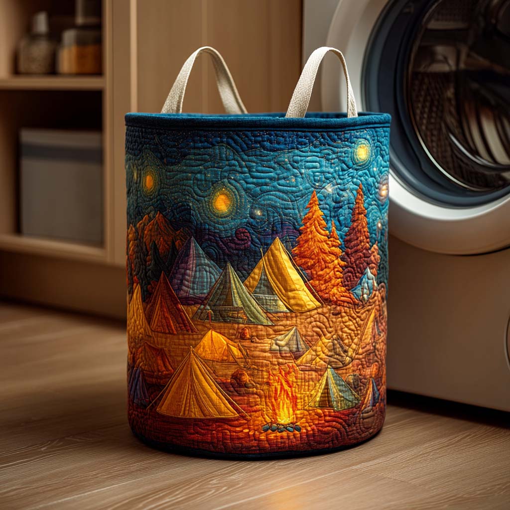 Forest Dawn Quilted Laundry Basket Good Laundry Baskets Gifts For Father's Day From Wife