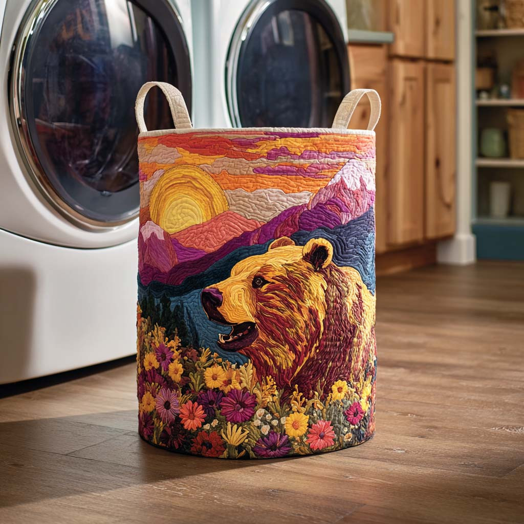 Forest Roar Quilted Laundry Basket Laundry Room Ideas Ideas For Moms Birthday
