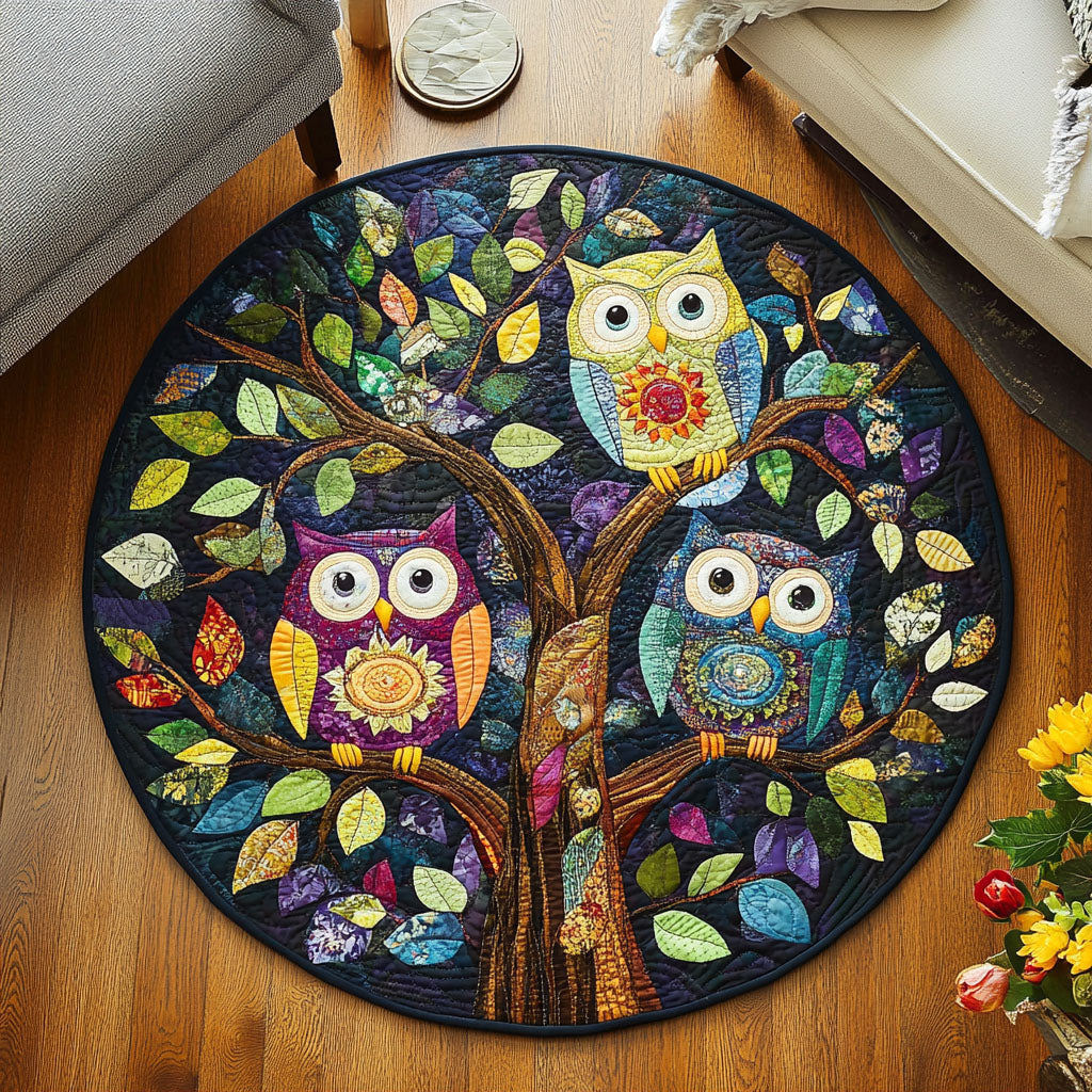 Forest Sentinels Quilted Round Mat Room Decor Best Mothers Day Ideas