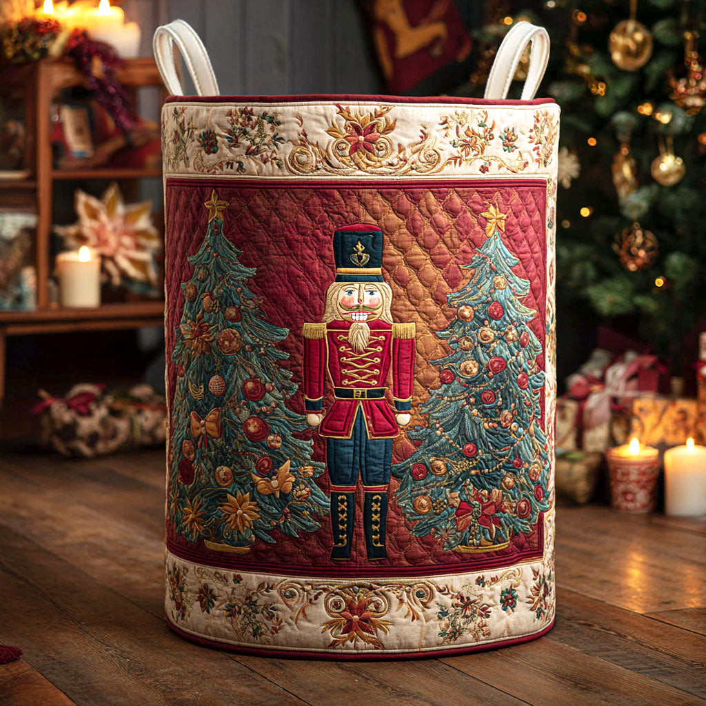 Forest Soldier Quilted Laundry Basket Foldable Laundry Basket Christmas Presents For Your Daughter