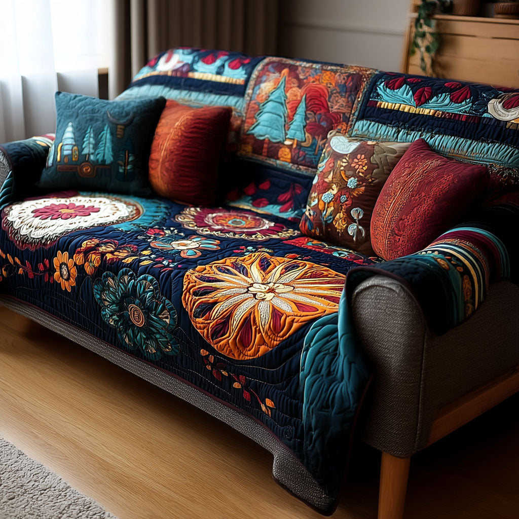 Free Flow Harmony Quilted Sofa Cover Sofa Couch Cover Gift Ideas For Your Mom
