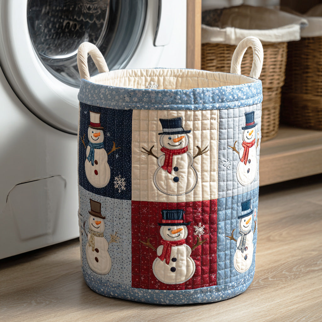 Frost Star Evening Quilted Laundry Basket Laundry Room Ideas Christmas Daughter Gifts