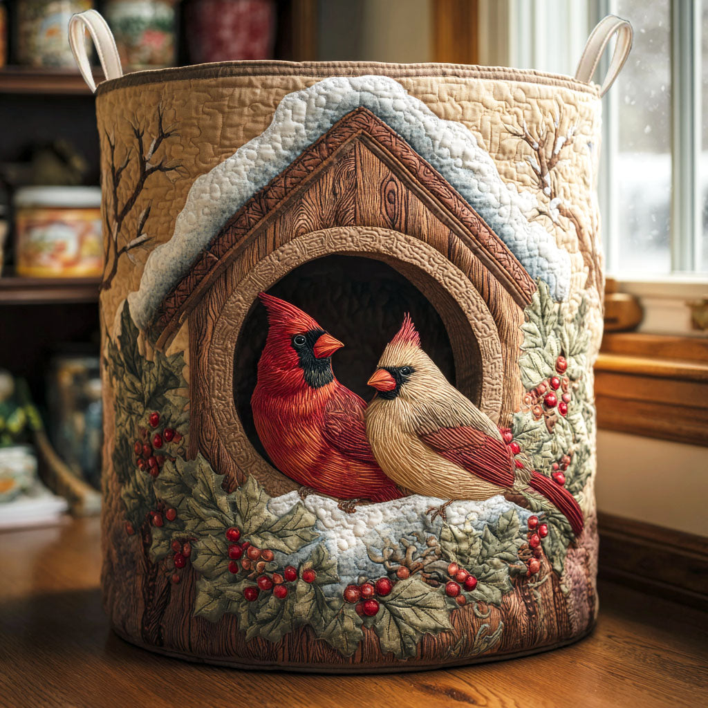 Frosted Companions Quilted Laundry Basket Laundry Room Decor Ideas Christmas Gift Ideas For A Daughter
