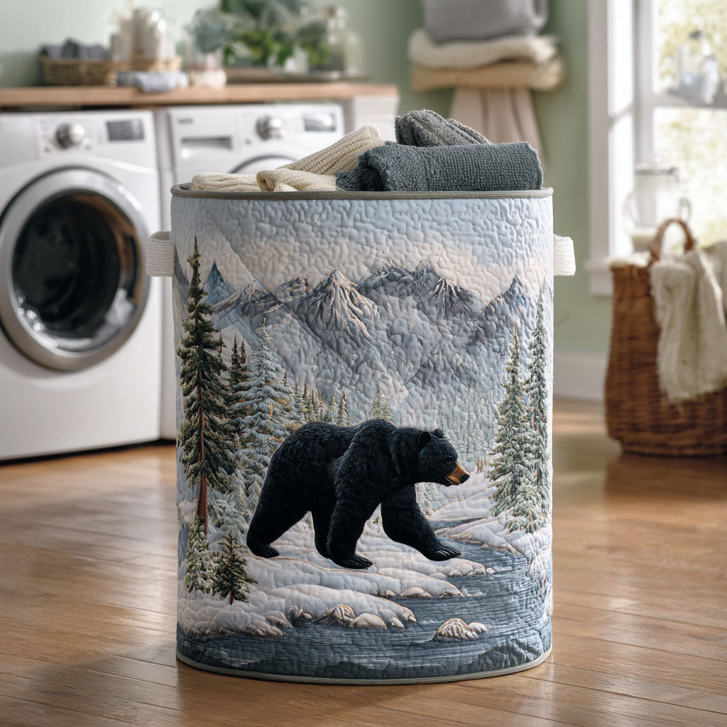 Frosted Woods Quilted Laundry Basket Best Laundry Hamper Hunting Gifts For Husband