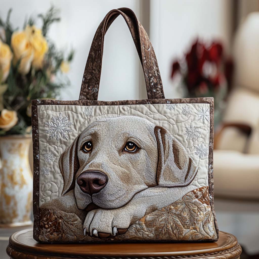 Frosty Gaze Quilted Tote Bag Perfect Tote Bag Perfect Gift For Girlfriend