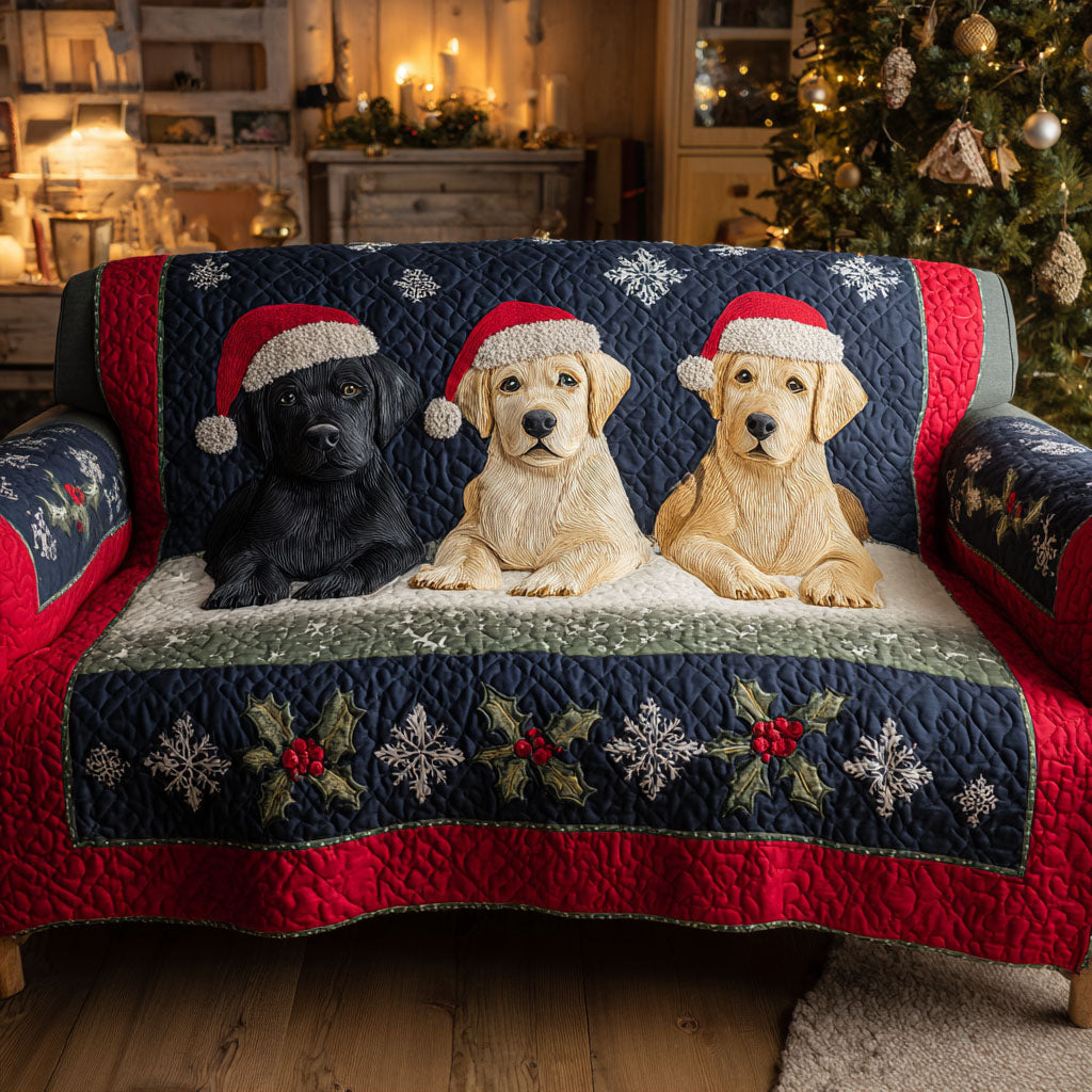 Frosty Paws Quilted Sofa Cover Sofa Saver Covers Mother In Law Presents Christmas
