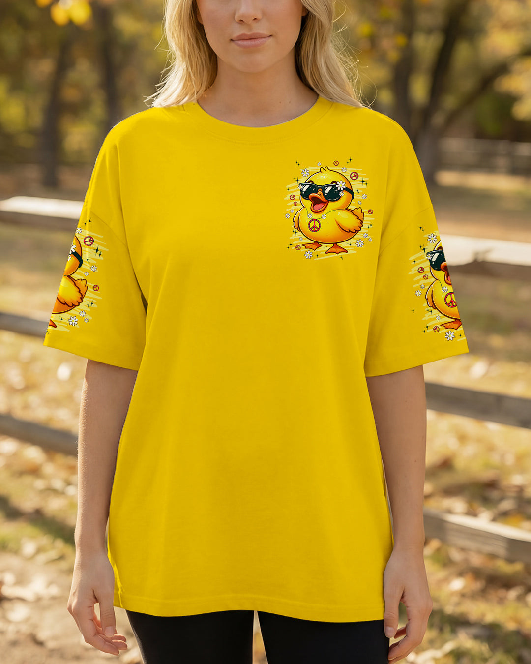 Funny Duck Apparently I Have An Attitude T-Shirt Cute Animal Clothing Gift For Duck Lovers - Image 2