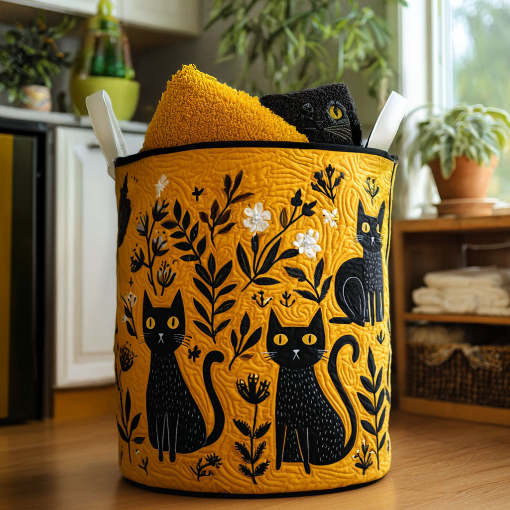 Furry Florals Quilted Laundry Basket The Laundry Basket Best House Warming Gift
