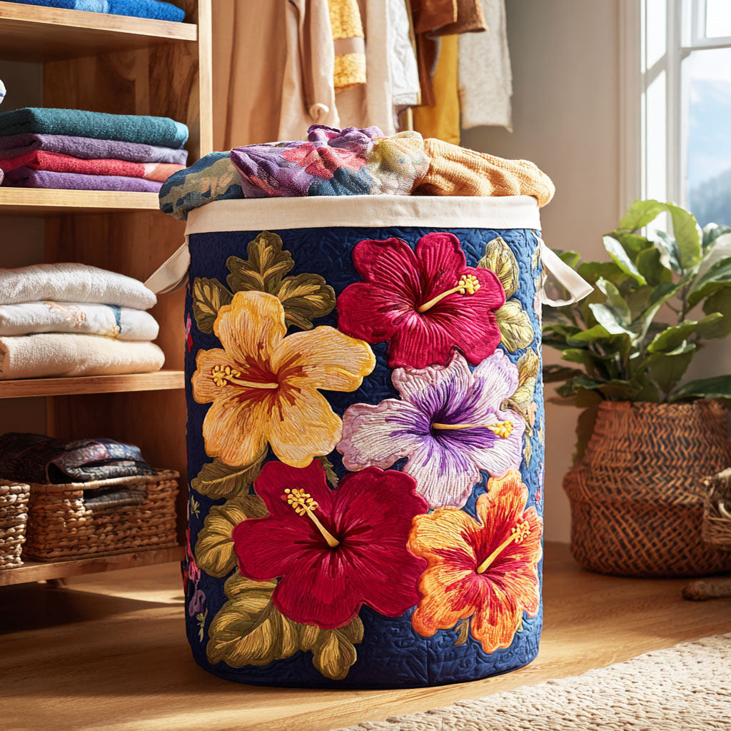 Garden Mix Quilted Laundry Basket The Laundry Basket Gifts For Mom From Daughter