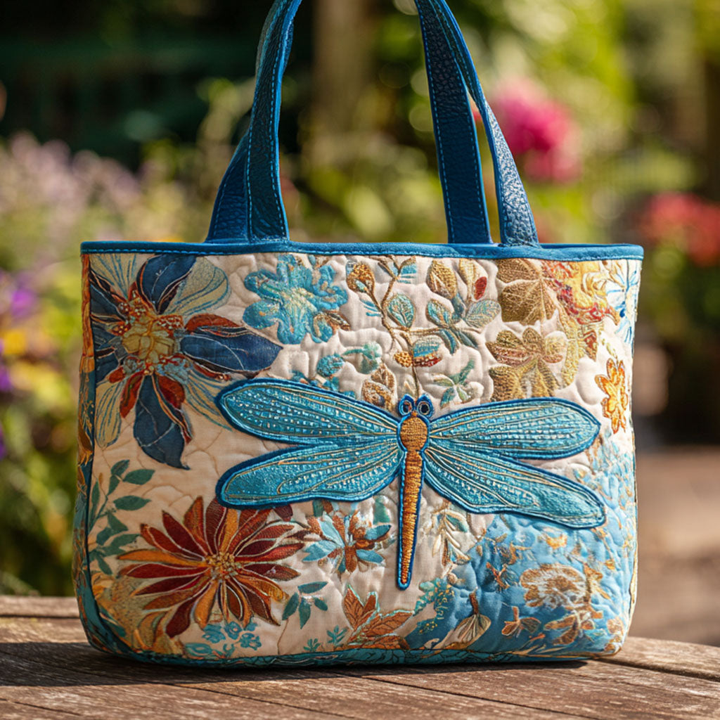 Garden Whirl Quilted Tote Bag Best Totes For Women Mummy And Daughter Gifts