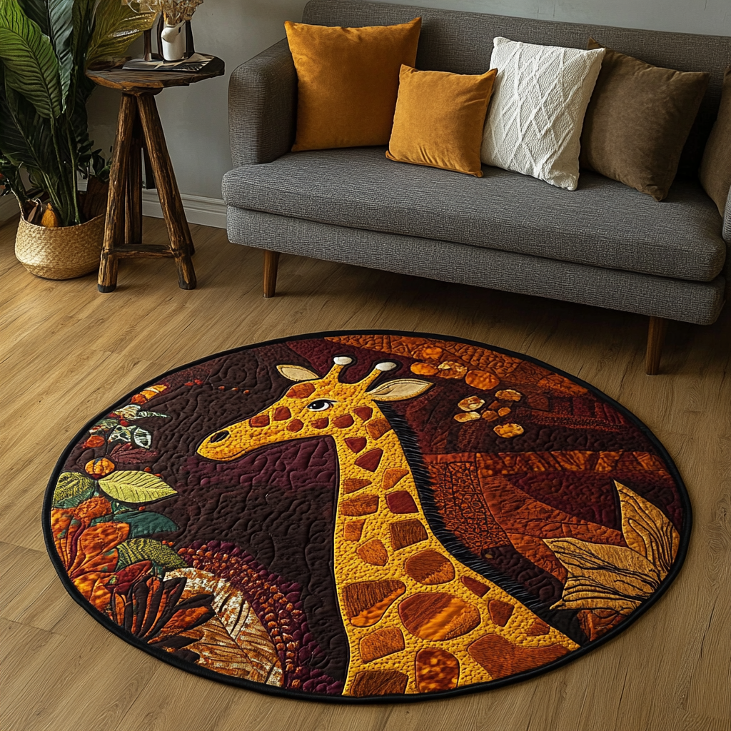 Gentle Giant Quilted Round Mat Room Decor Birthday Presents For Dad