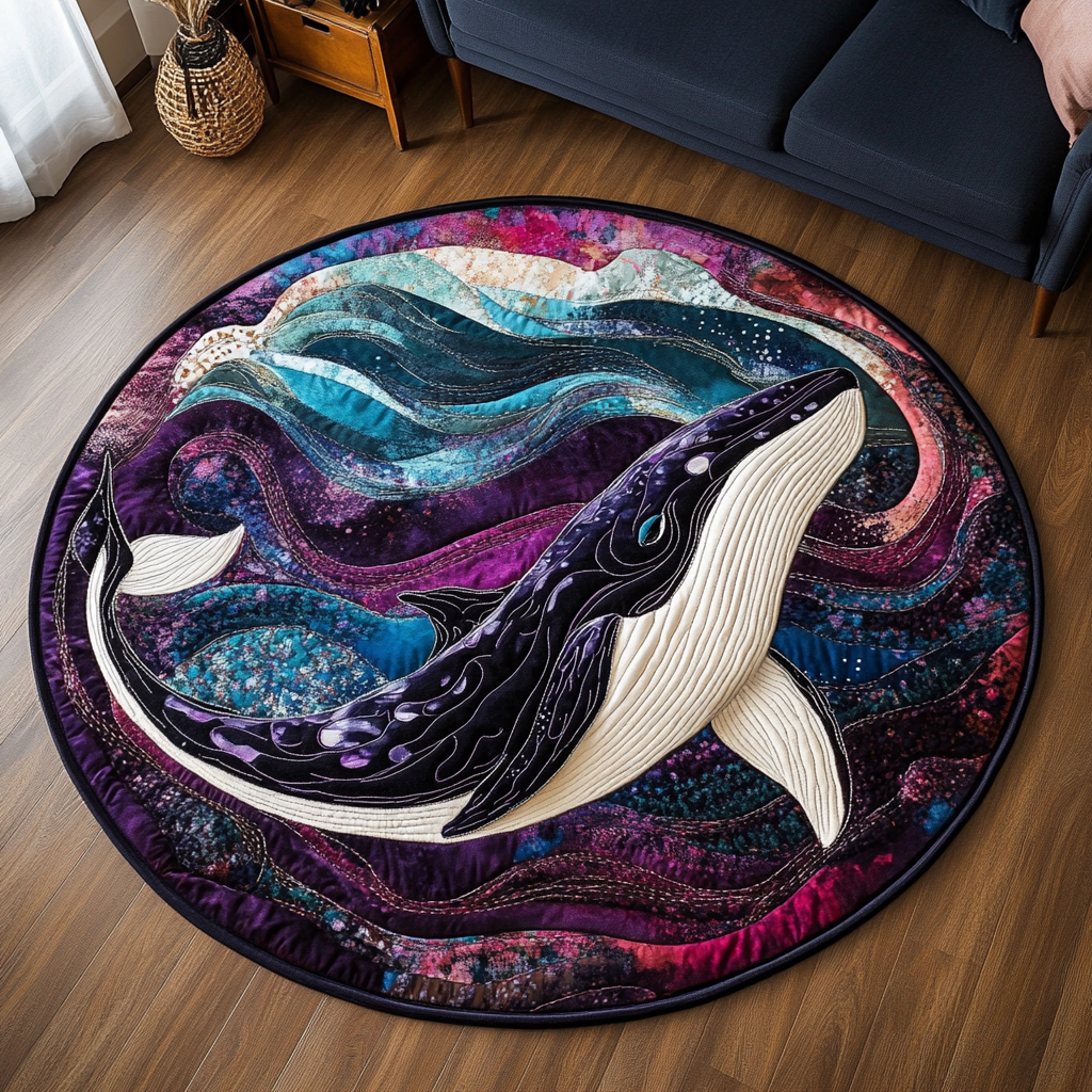 Gentle Voyager Quilted Round Mat Living Room Decoration 50Th Birthday Gifts For Men