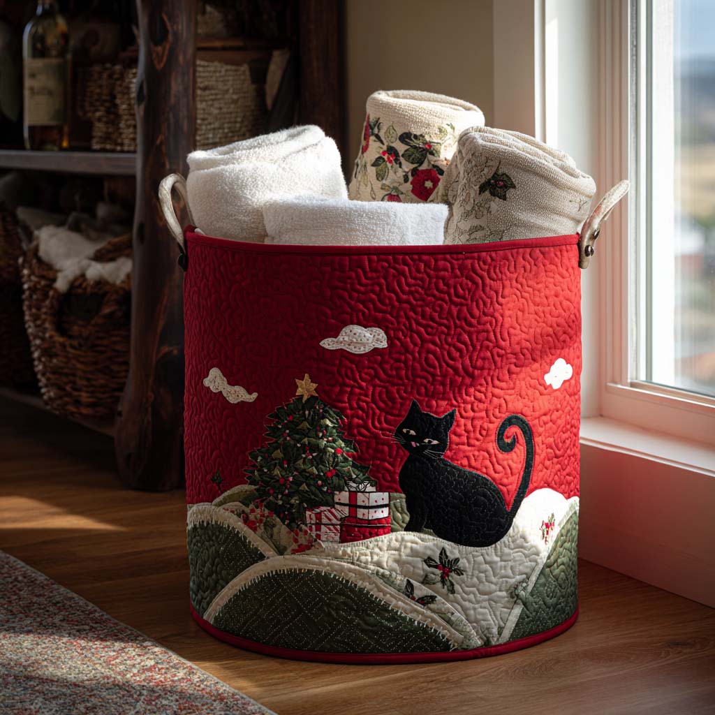Gift of Paws Quilted Laundry Basket Decor Laundry Basket New Home Presents