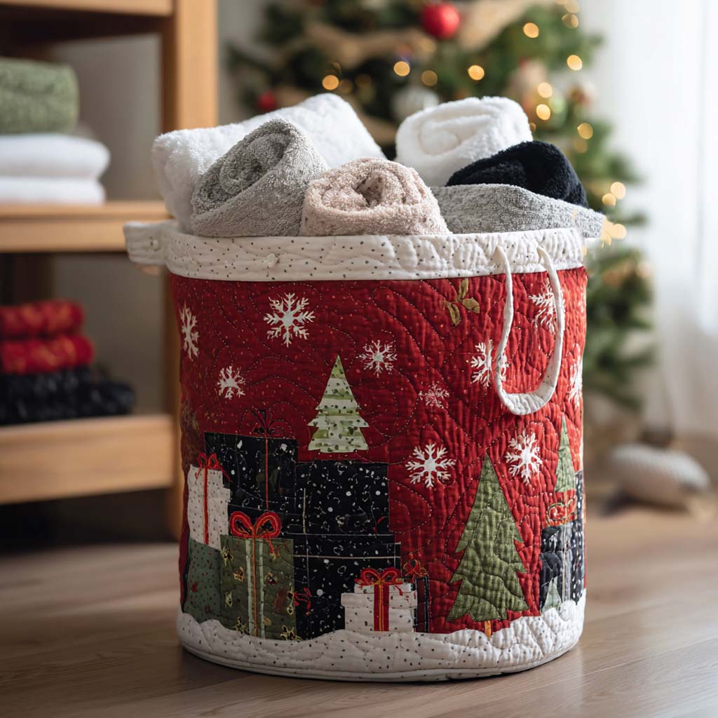 Gifting Season Quilted Laundry Basket Unique Cool Laundry Basket Christmas Gift Ideas For Mom