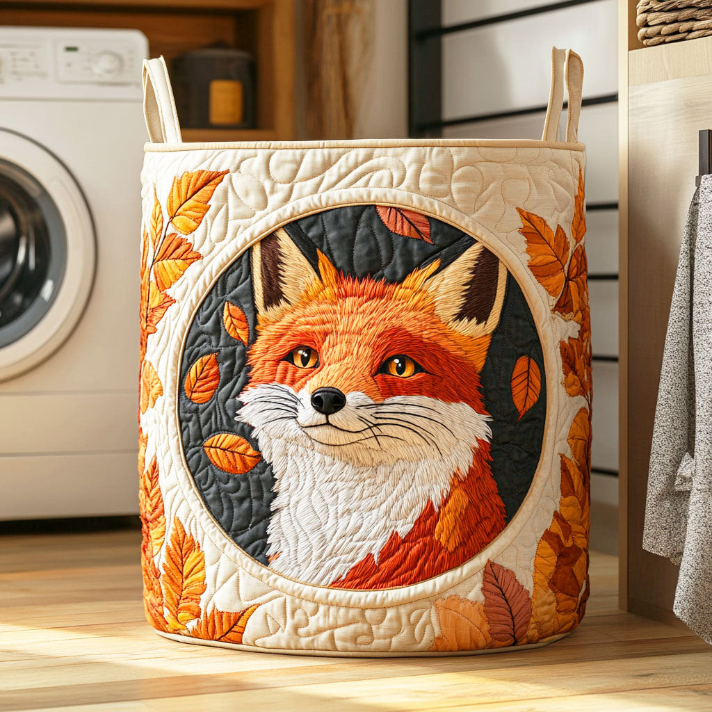 Golden Fox Path Quilted Laundry Basket Unique Laundry Hamper Ideas Best New Home Presents