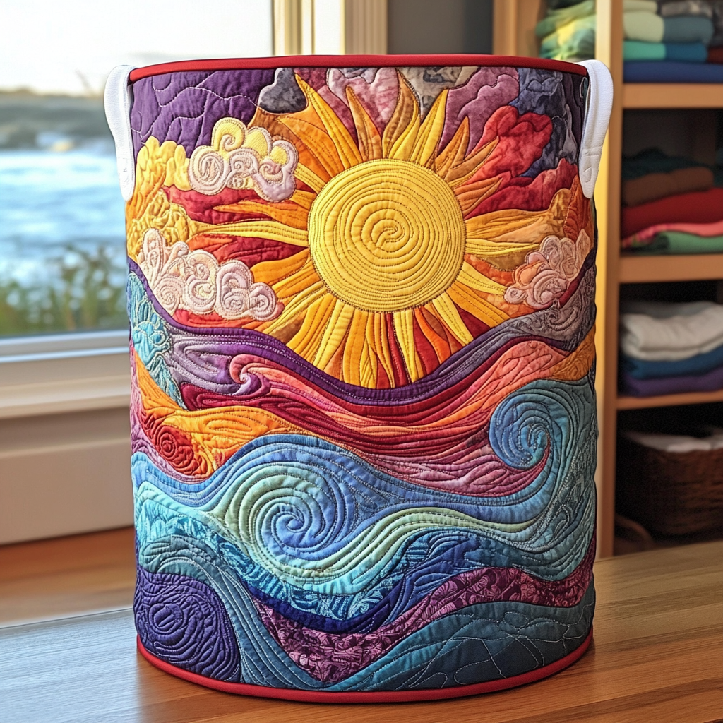 Golden Pines Quilted Laundry Basket Decor Laundry Basket Cute Mothers Day Gifts