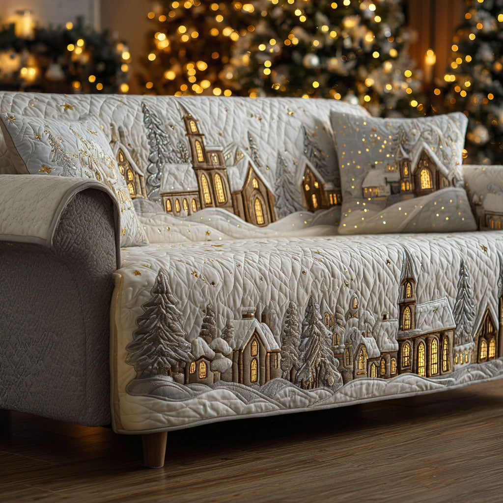 Golden Village Quilted Sofa Cover Best Slip Cover Sofa Ideas For Christmas Family Gifts