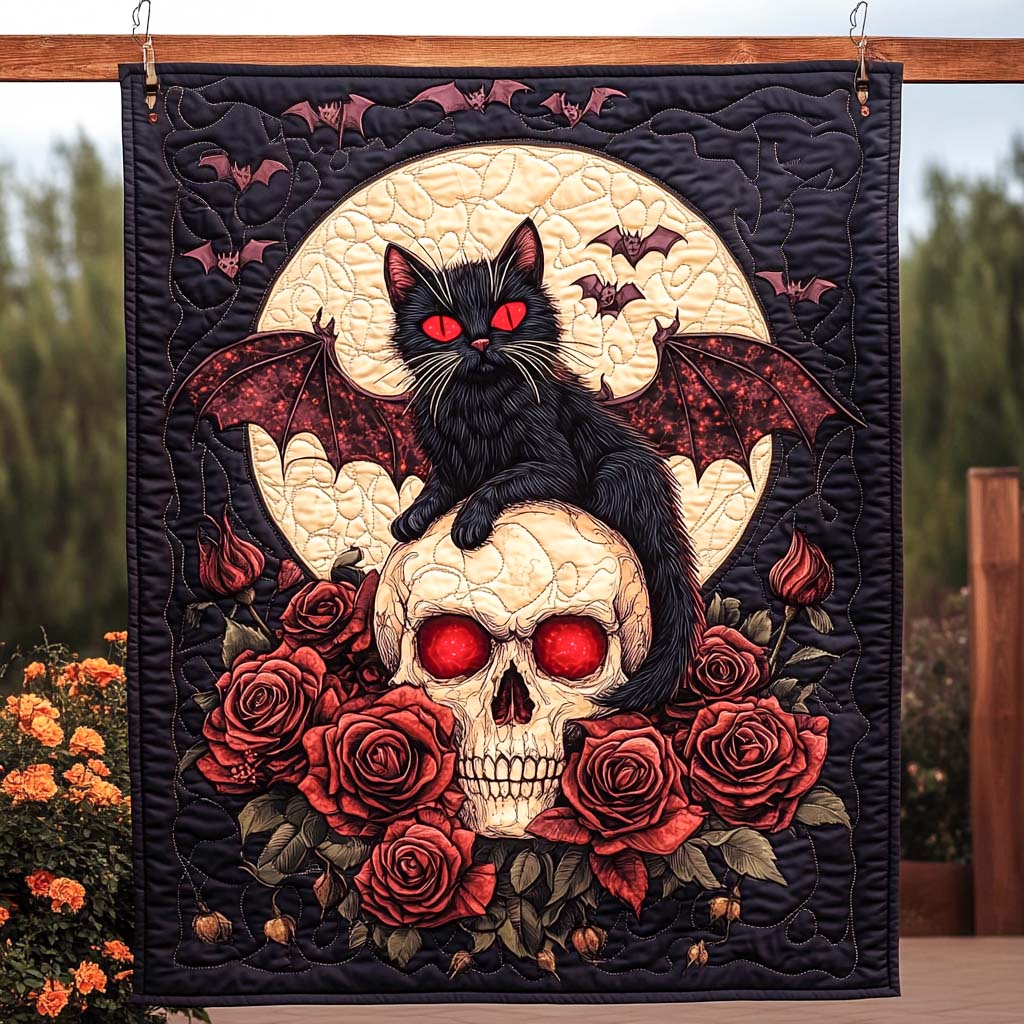 Gothic Guardian Quilted Blanket Quilt Comforter Sets Best Mom Ever Gifts