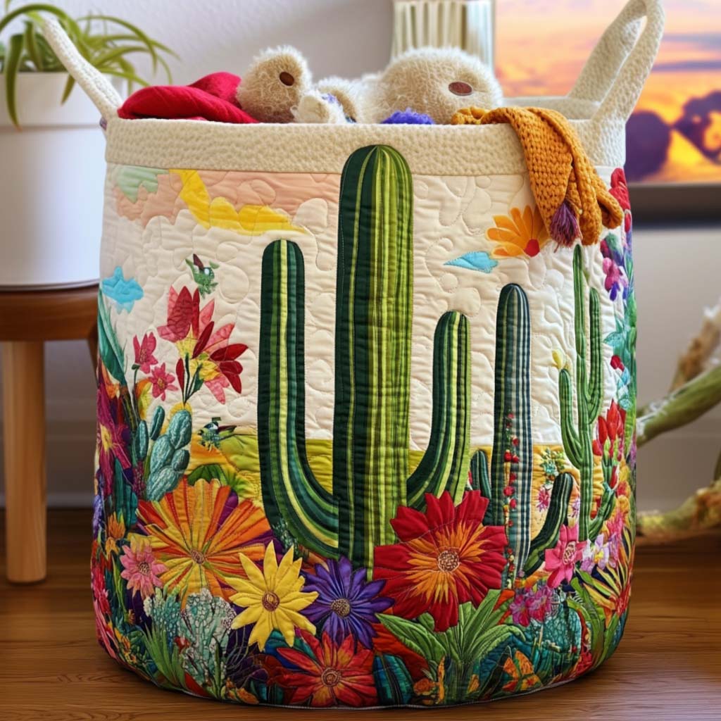 Green Haven Quilted Laundry Basket Laundry Clothes Basket Mother's Day Gift Ideas For Wife