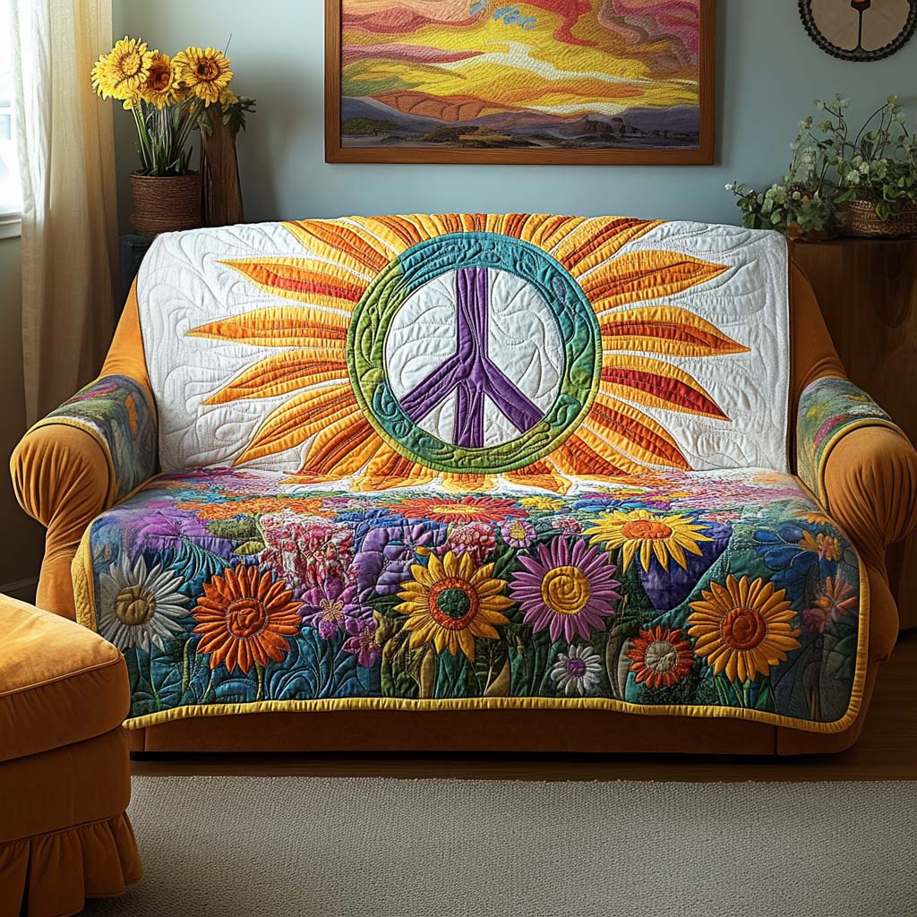 Groovy Harmony Quilted Sofa Cover Best Slipcovered Sofas Mother's Day Delivery Gifts