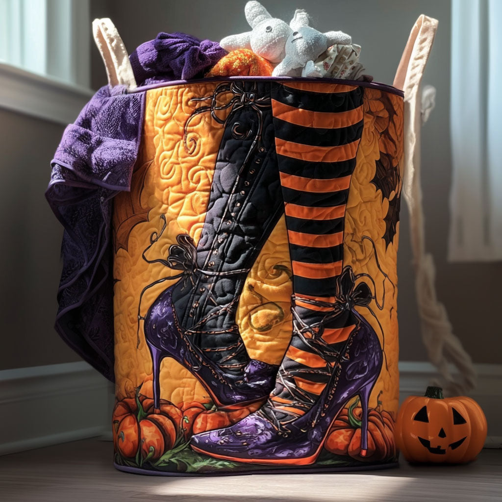 Hallowed Hex Quilted Laundry Basket Laundry Hamper Unique Halloween Gifts