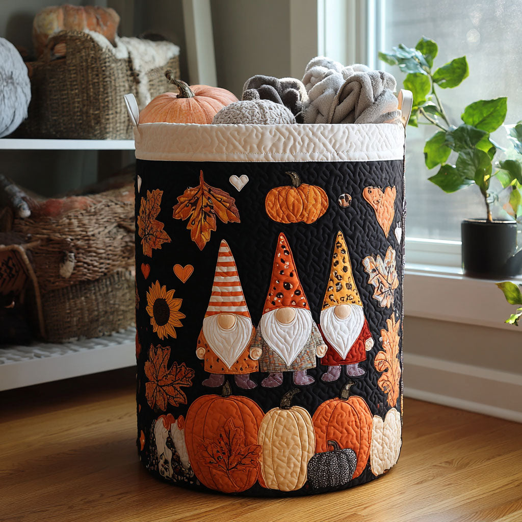 Haunted Hollow Helper Quilted Laundry Basket Laundry Room Decor Halloween Gift Ideas