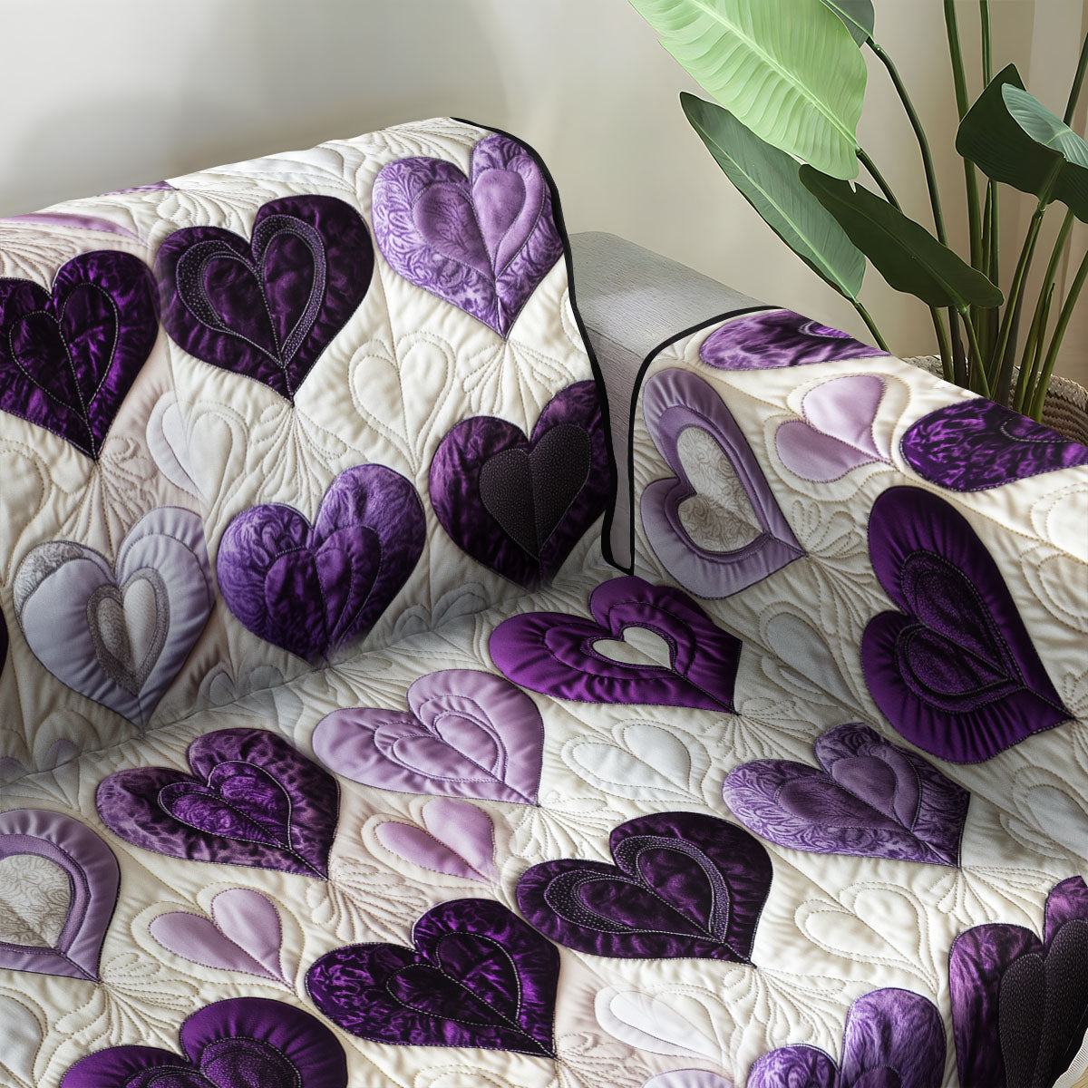 Heartfelt Harmony Quilted Sofa Cover Best Slipcovered Sofas Valentine Day Ideas For Wife