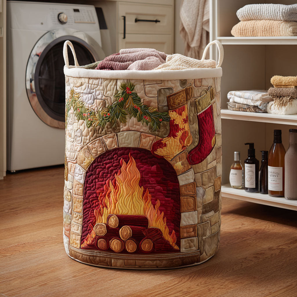 Hearth Glow Quilted Laundry Basket Best Clothes Basket Christmas Giving Ideas For Families