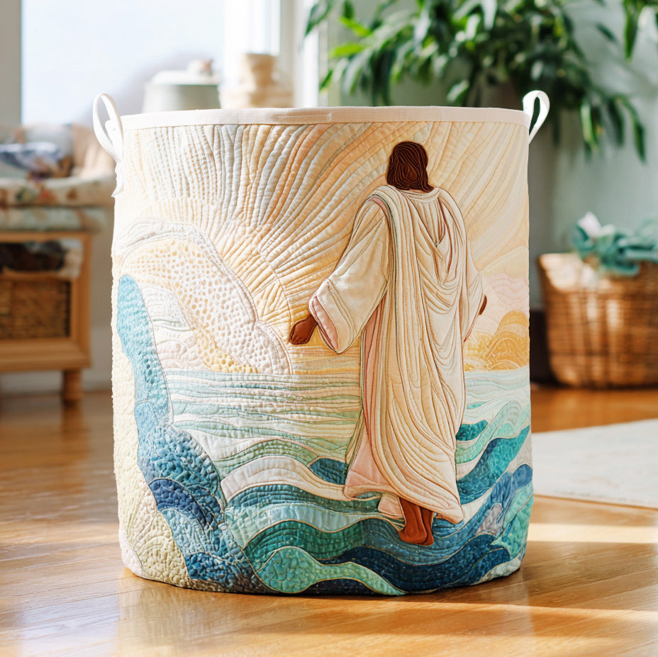 Heavenly Grace Quilted Laundry Basket Laundry Decor Ideas Unique Christian Gifts